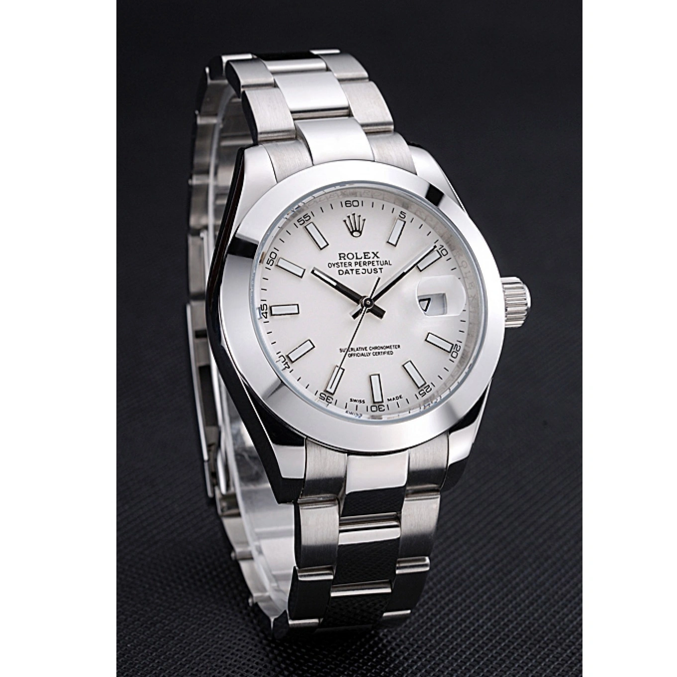 Aaa replica watch Dial 622266 Steel Rolex Stainless Datejust White Case 1026